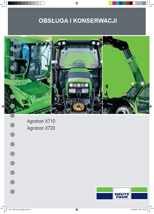 Agrotron X710 X720 instrukcja obsługi po polsku