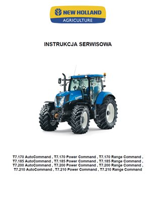 NEW HOLLAND T7.170 T7.185 T7.200 T7.210
